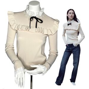 NWOT Zara Combination Knit Sweater Size M